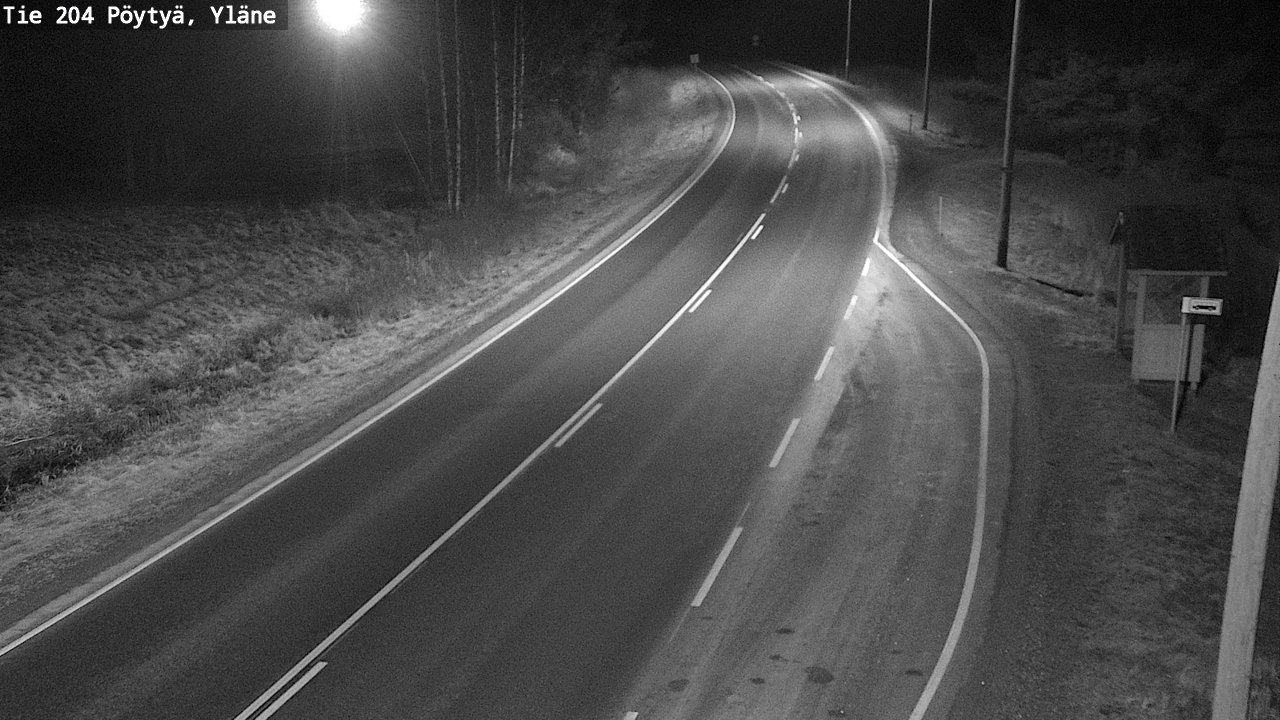 Kelikamerat Kuva Tie 204 Pöytyä, Yläne, Pöytyä, Varsinais-Suomi