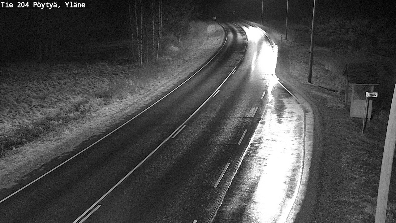 Kelikamerat Kuva Tie 204 Pöytyä, Yläne, Pöytyä, Varsinais-Suomi