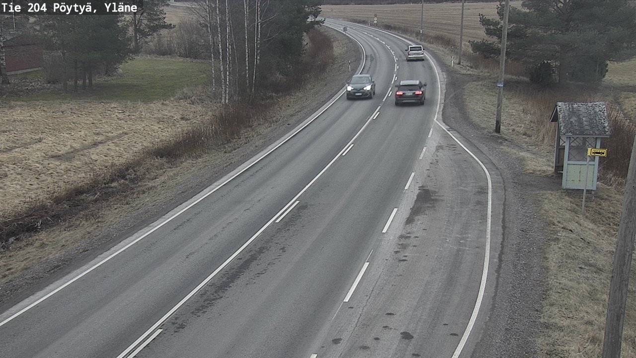 Kelikamerat Kuva Tie 204 Pöytyä, Yläne, Pöytyä, Varsinais-Suomi