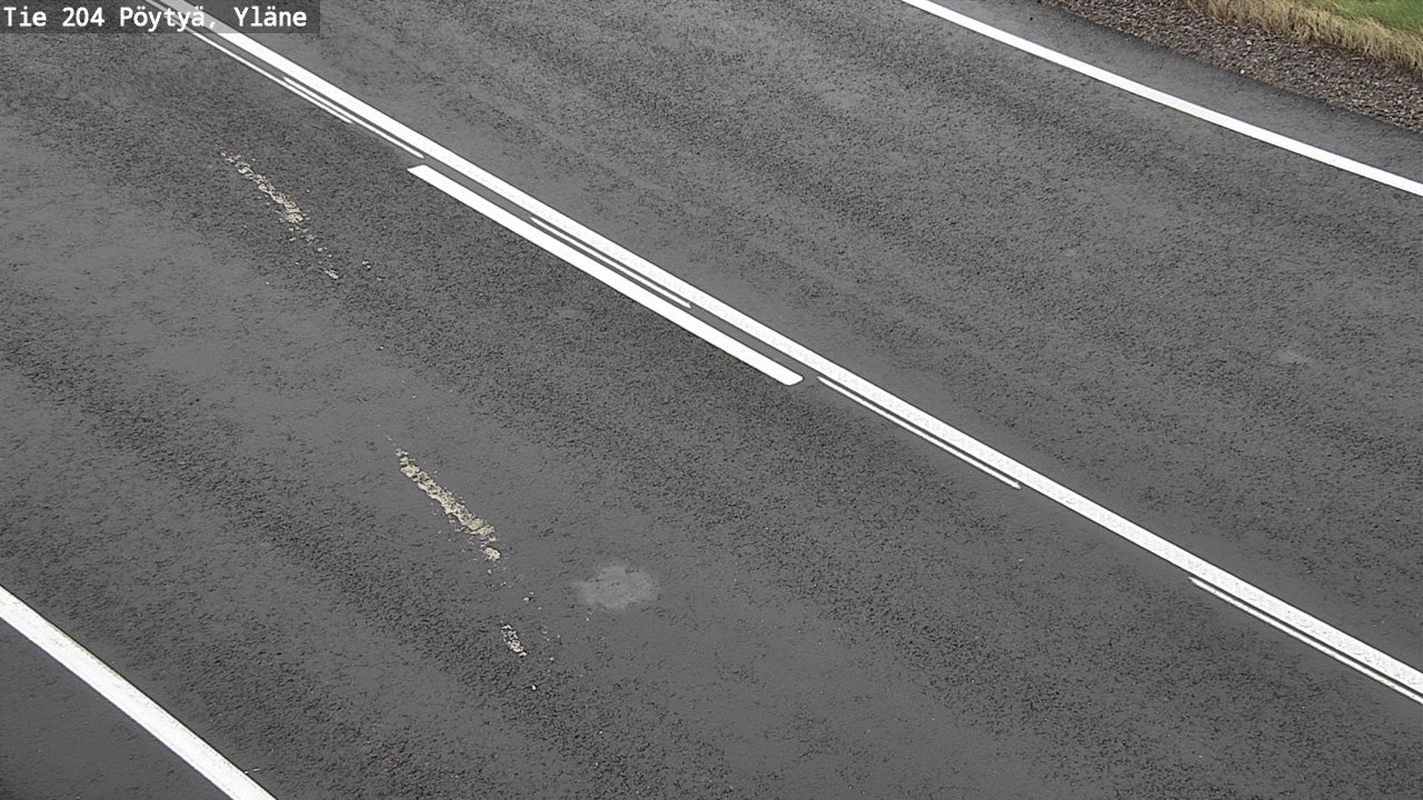 Kelikamerat Kuva Tie 204 Pöytyä, Yläne, Pöytyä, Varsinais-Suomi