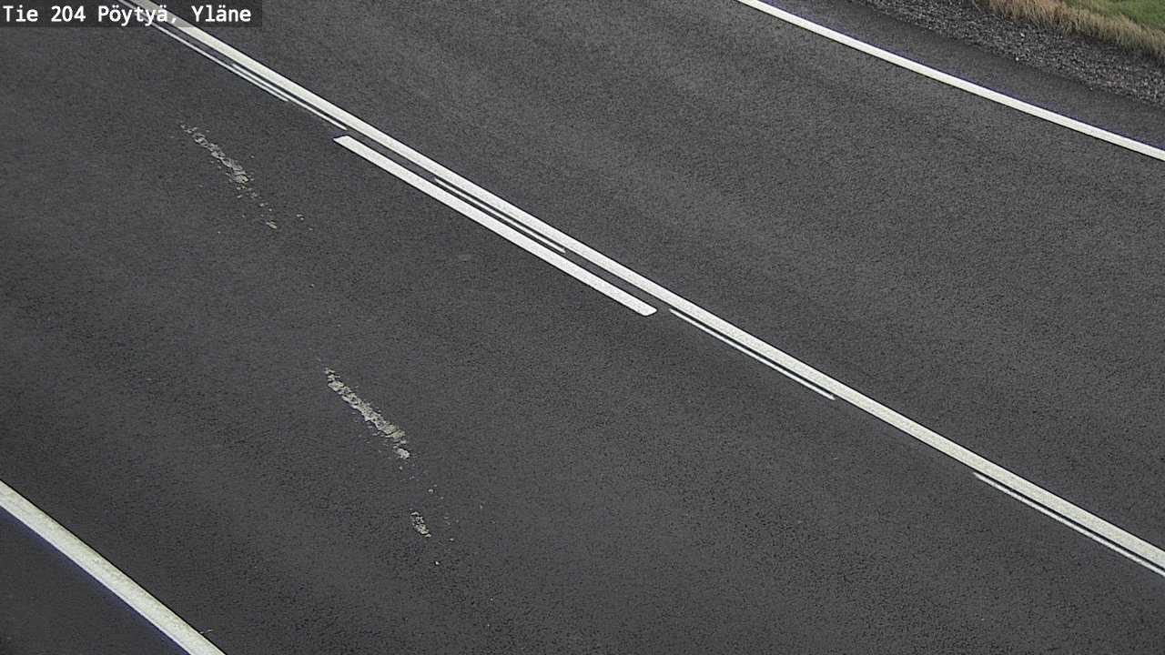 Kelikamerat Kuva Tie 204 Pöytyä, Yläne, Pöytyä, Varsinais-Suomi