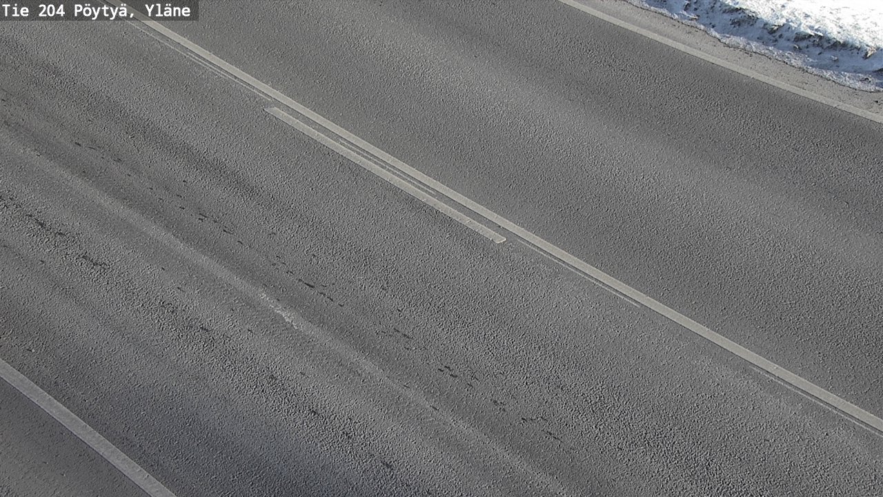 Kelikamerat Kuva Tie 204 Pöytyä, Yläne, Pöytyä, Varsinais-Suomi