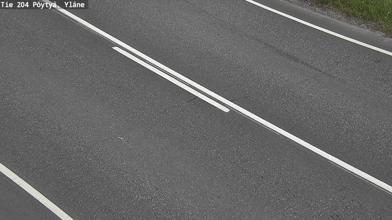 Kelikamerat Kuva Tie 204 Pöytyä, Yläne, Pöytyä, Varsinais-Suomi