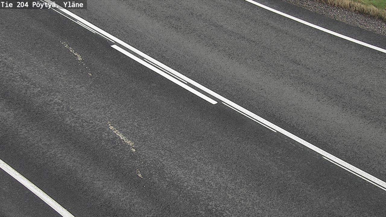 Kelikamerat Kuva Tie 204 Pöytyä, Yläne, Pöytyä, Varsinais-Suomi