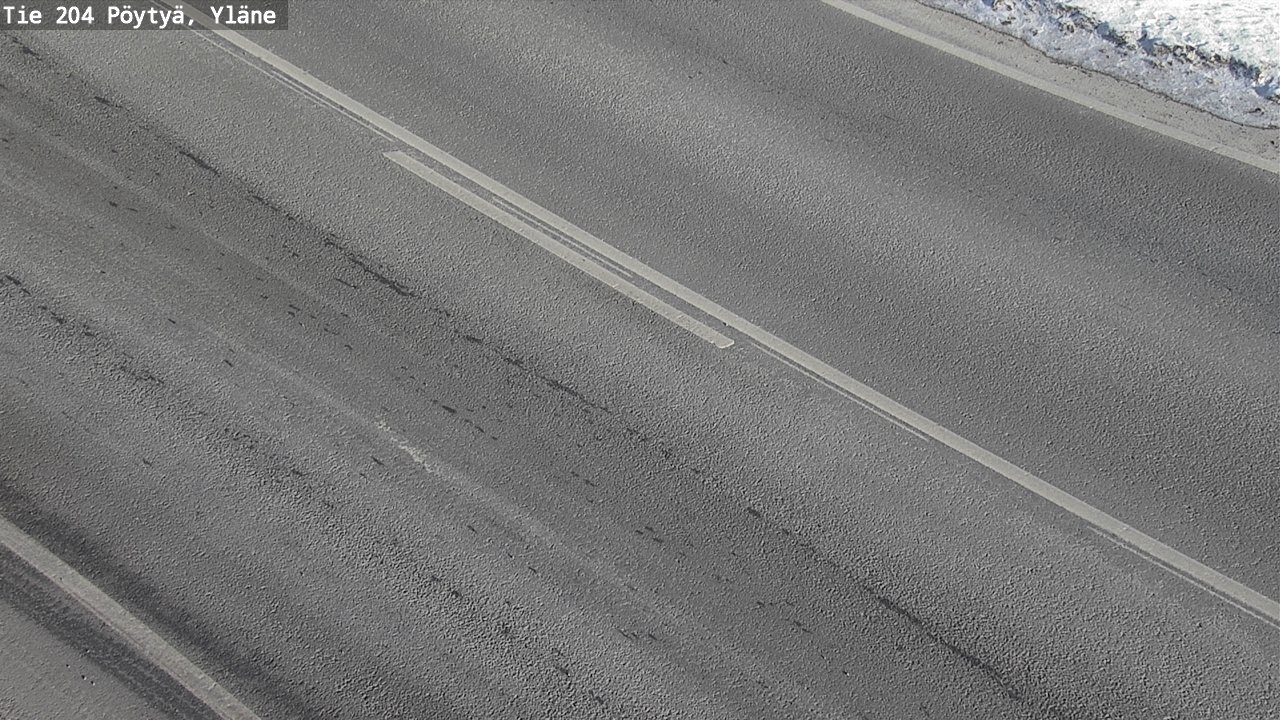 Kelikamerat Kuva Tie 204 Pöytyä, Yläne, Pöytyä, Varsinais-Suomi