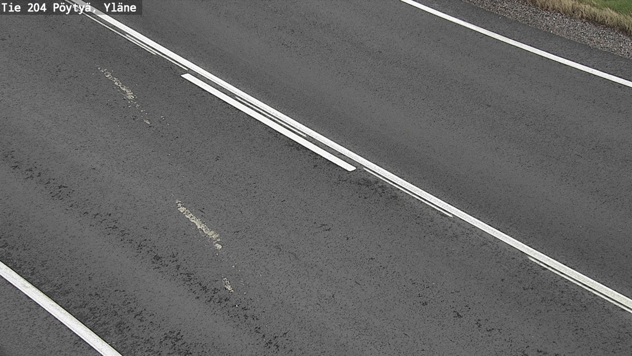 Kelikamerat Kuva Tie 204 Pöytyä, Yläne, Pöytyä, Varsinais-Suomi