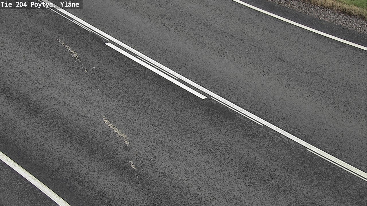 Kelikamerat Kuva Tie 204 Pöytyä, Yläne, Pöytyä, Varsinais-Suomi