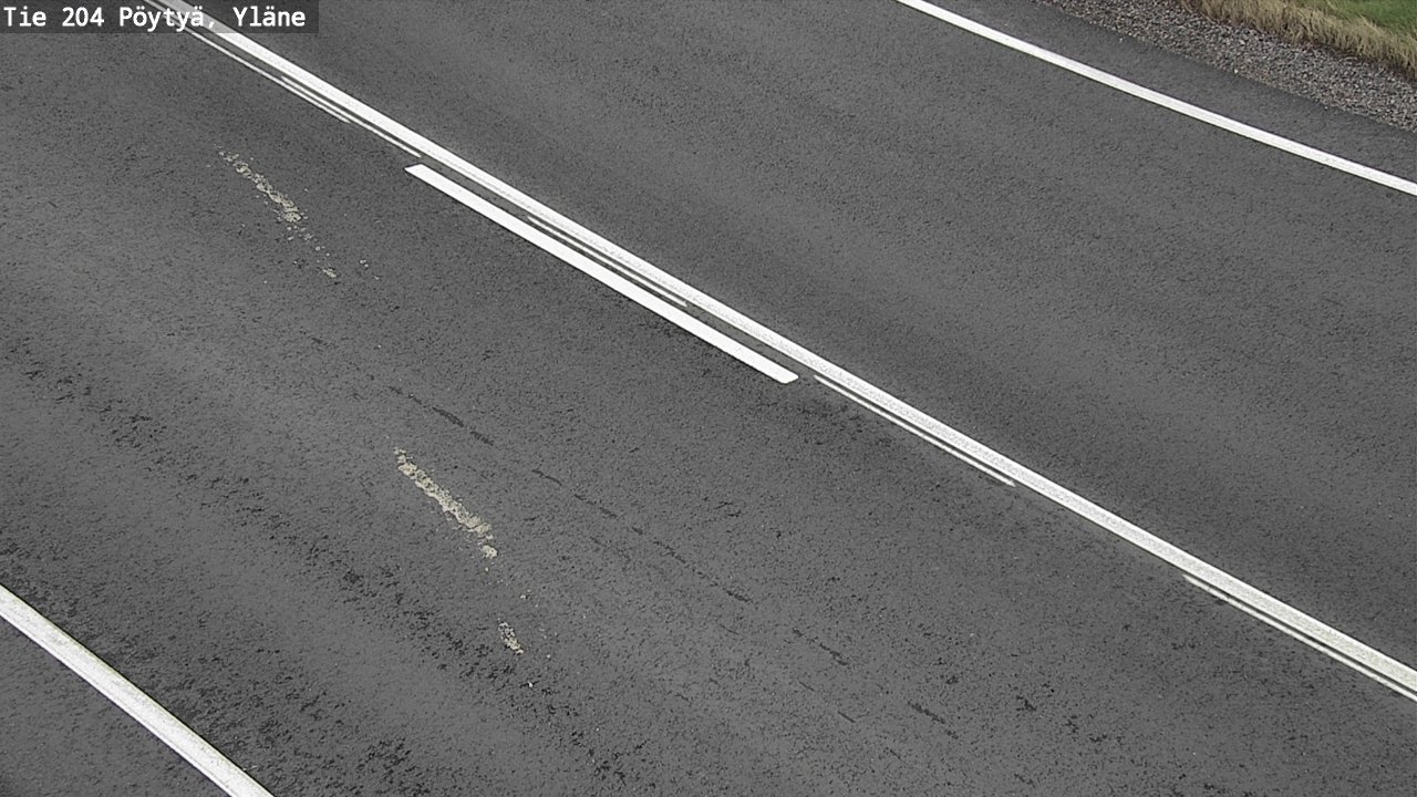 Kelikamerat Kuva Tie 204 Pöytyä, Yläne, Pöytyä, Varsinais-Suomi