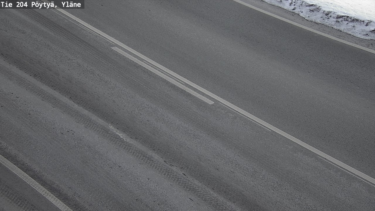 Kelikamerat Kuva Tie 204 Pöytyä, Yläne, Pöytyä, Varsinais-Suomi