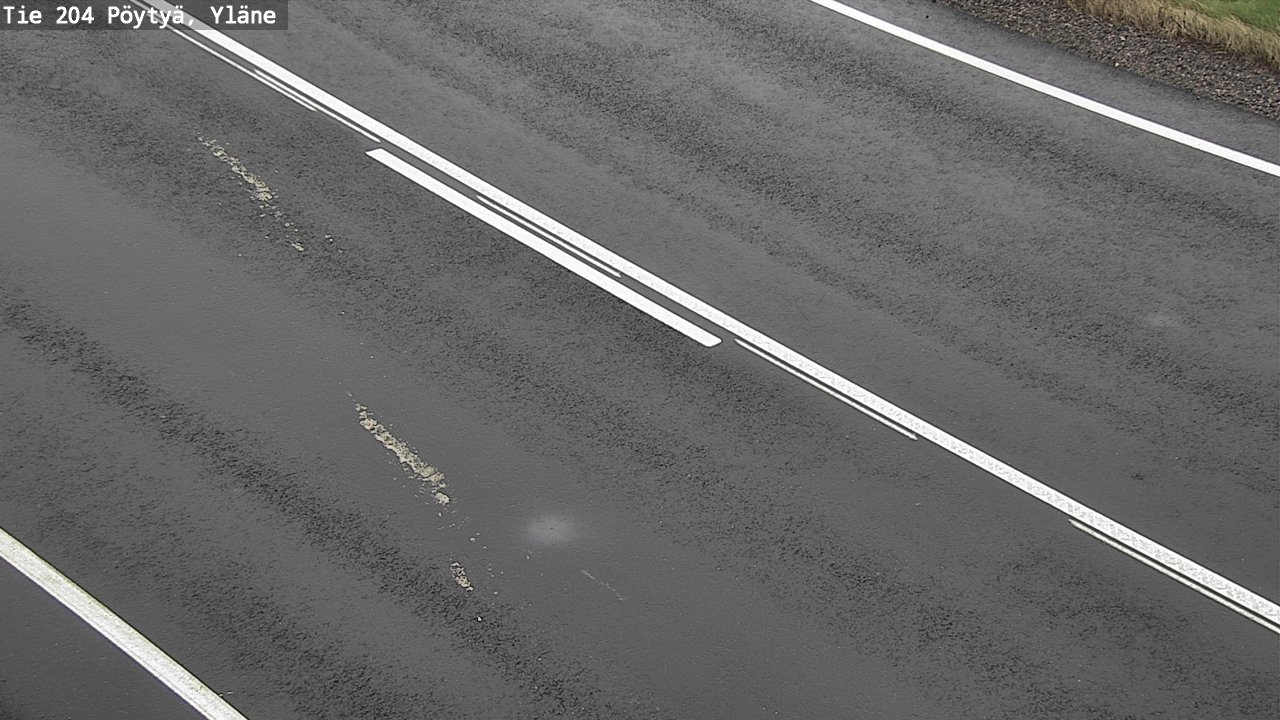 Kelikamerat Kuva Tie 204 Pöytyä, Yläne, Pöytyä, Varsinais-Suomi