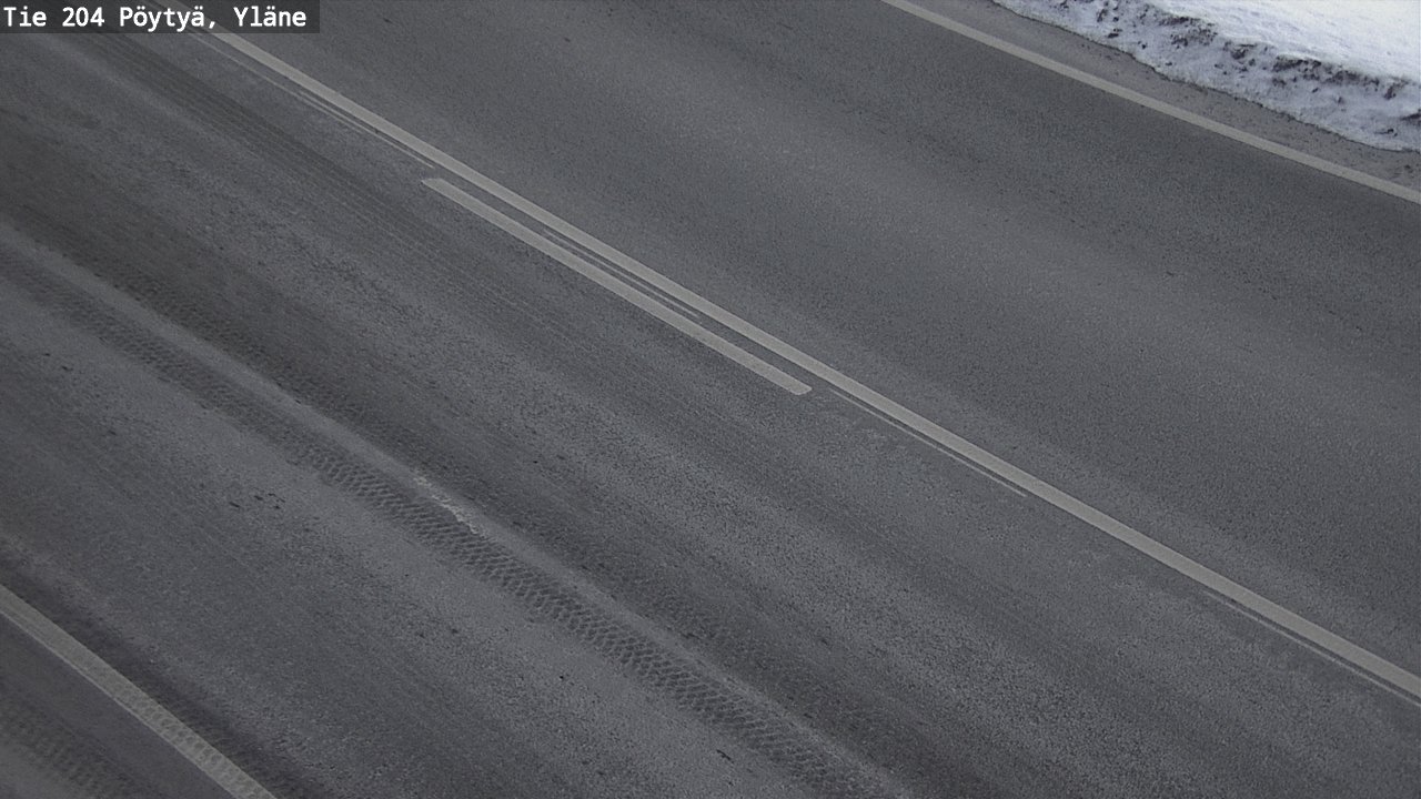 Kelikamerat Kuva Tie 204 Pöytyä, Yläne, Pöytyä, Varsinais-Suomi