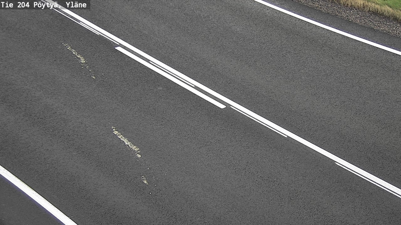 Kelikamerat Kuva Tie 204 Pöytyä, Yläne, Pöytyä, Varsinais-Suomi
