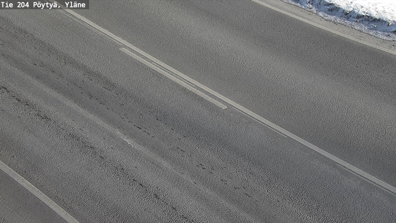 Kelikamerat Kuva Tie 204 Pöytyä, Yläne, Pöytyä, Varsinais-Suomi