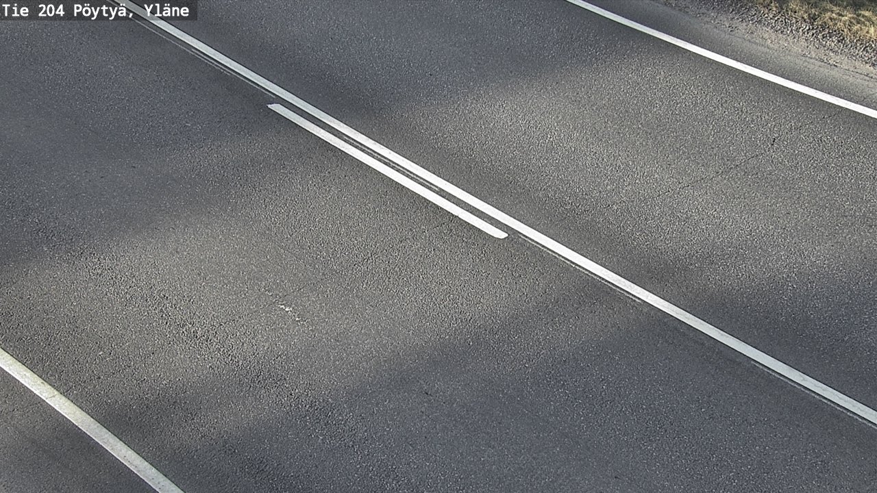 Kelikamerat Kuva Tie 204 Pöytyä, Yläne, Pöytyä, Varsinais-Suomi