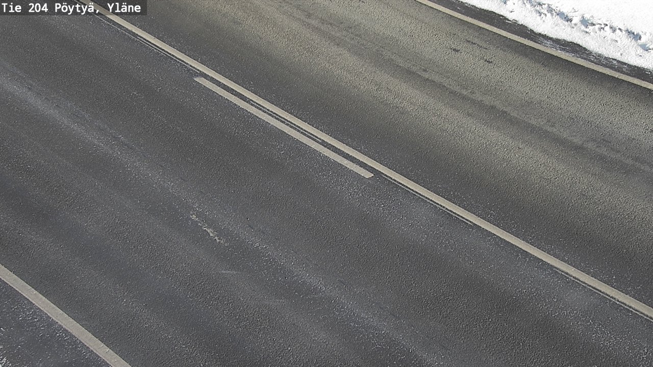 Kelikamerat Kuva Tie 204 Pöytyä, Yläne, Pöytyä, Varsinais-Suomi