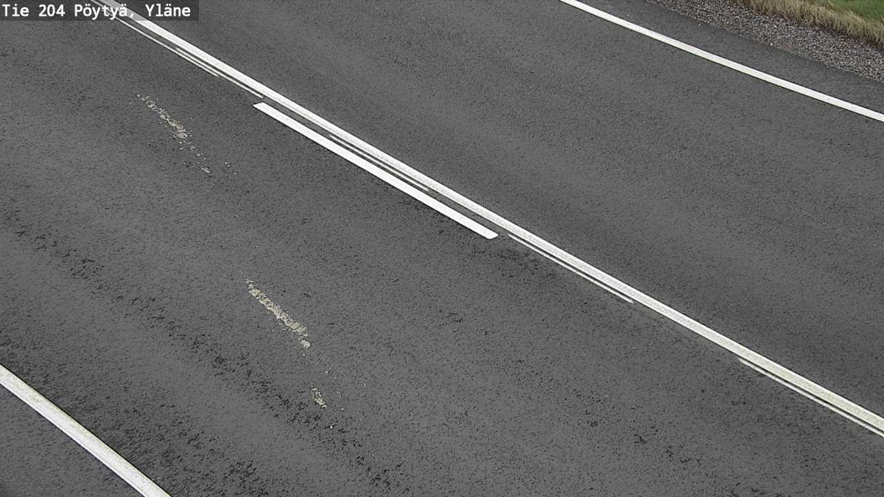 Kelikamerat Kuva Tie 204 Pöytyä, Yläne, Pöytyä, Varsinais-Suomi