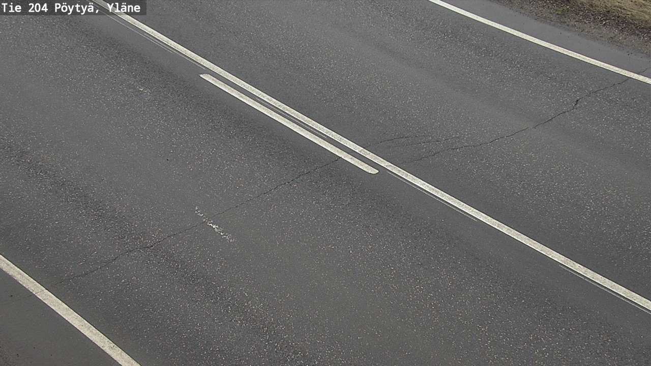 Kelikamerat Kuva Tie 204 Pöytyä, Yläne, Pöytyä, Varsinais-Suomi