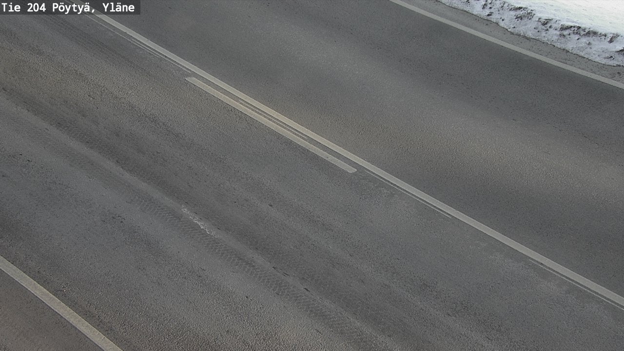 Kelikamerat Kuva Tie 204 Pöytyä, Yläne, Pöytyä, Varsinais-Suomi