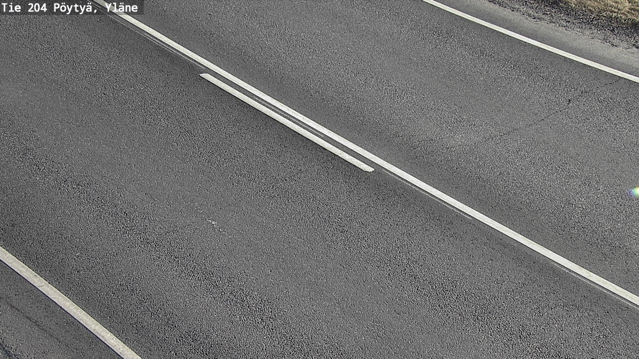 Kelikamerat Kuva Tie 204 Pöytyä, Yläne, Pöytyä, Varsinais-Suomi