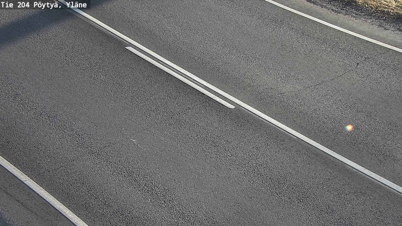 Kelikamerat Kuva Tie 204 Pöytyä, Yläne, Pöytyä, Varsinais-Suomi