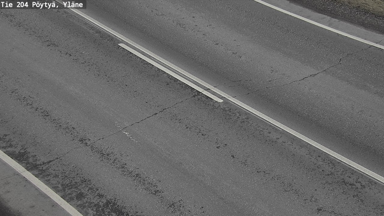 Kelikamerat Kuva Tie 204 Pöytyä, Yläne, Pöytyä, Varsinais-Suomi