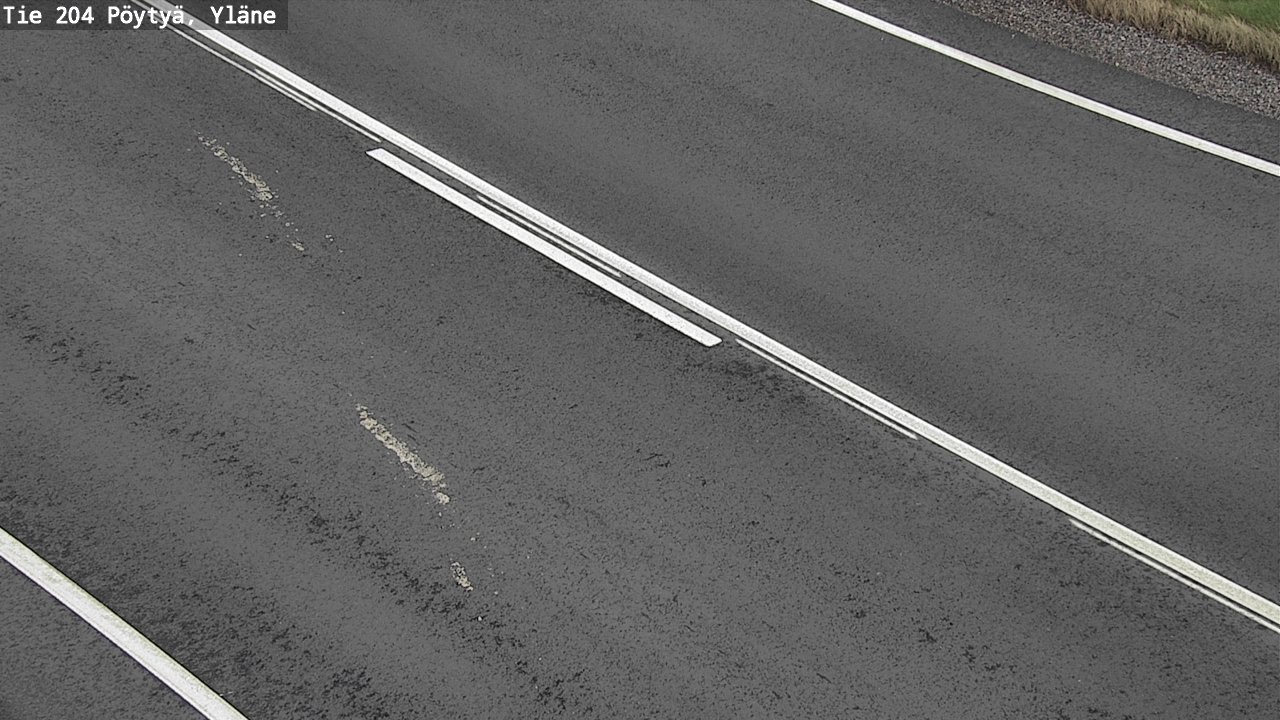 Kelikamerat Kuva Tie 204 Pöytyä, Yläne, Pöytyä, Varsinais-Suomi