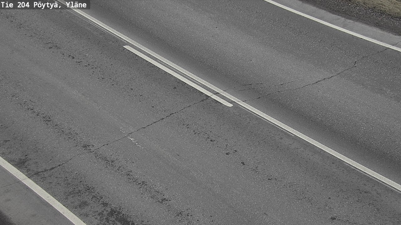 Kelikamerat Kuva Tie 204 Pöytyä, Yläne, Pöytyä, Varsinais-Suomi