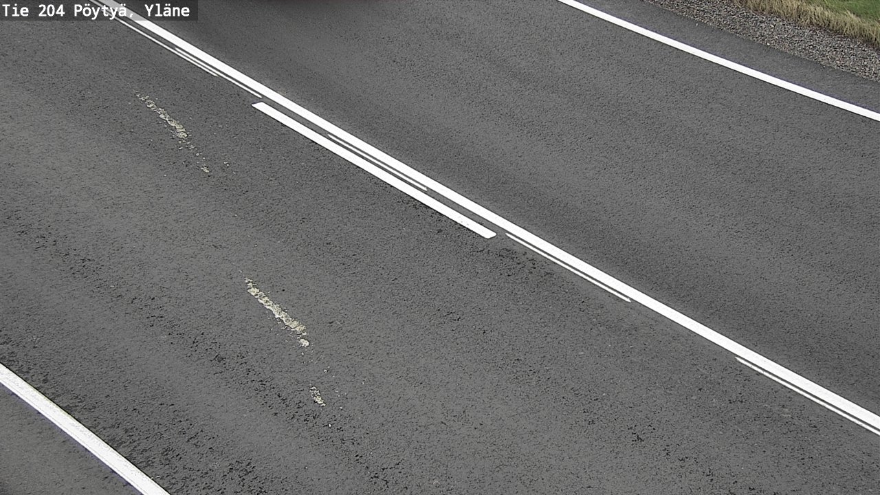 Kelikamerat Kuva Tie 204 Pöytyä, Yläne, Pöytyä, Varsinais-Suomi