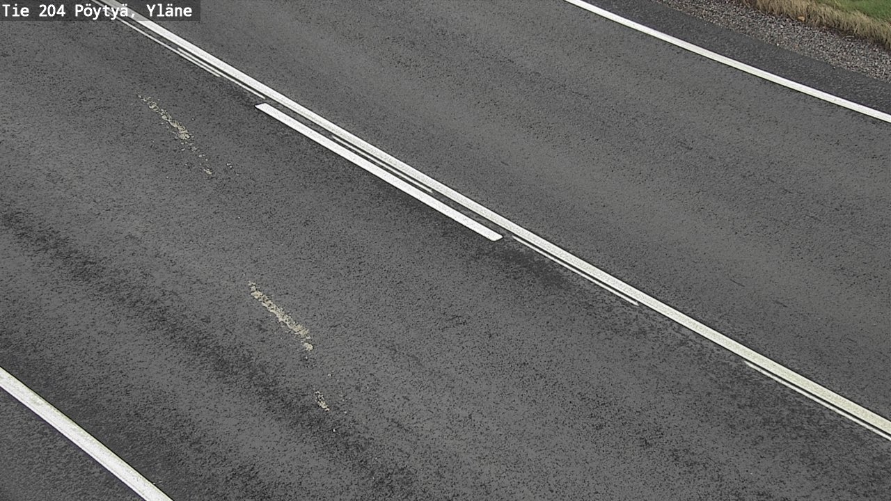Kelikamerat Kuva Tie 204 Pöytyä, Yläne, Pöytyä, Varsinais-Suomi