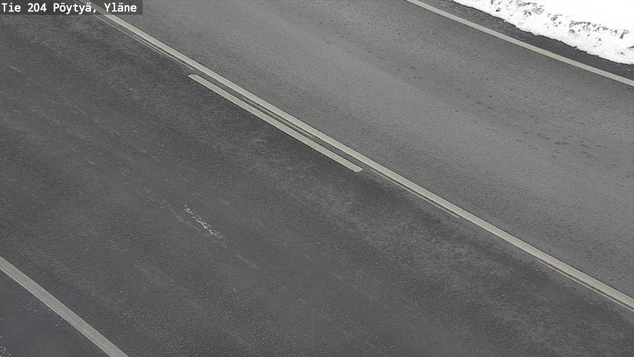 Kelikamerat Kuva Tie 204 Pöytyä, Yläne, Pöytyä, Varsinais-Suomi