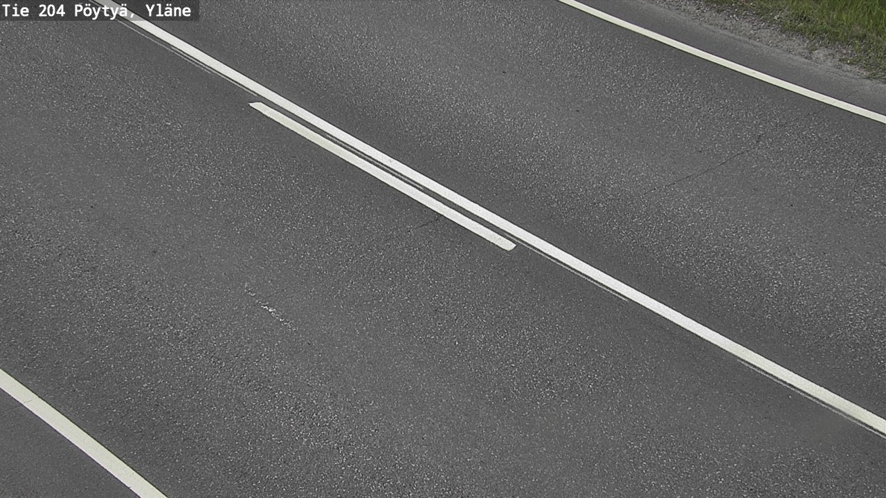 Kelikamerat Kuva Tie 204 Pöytyä, Yläne, Pöytyä, Varsinais-Suomi