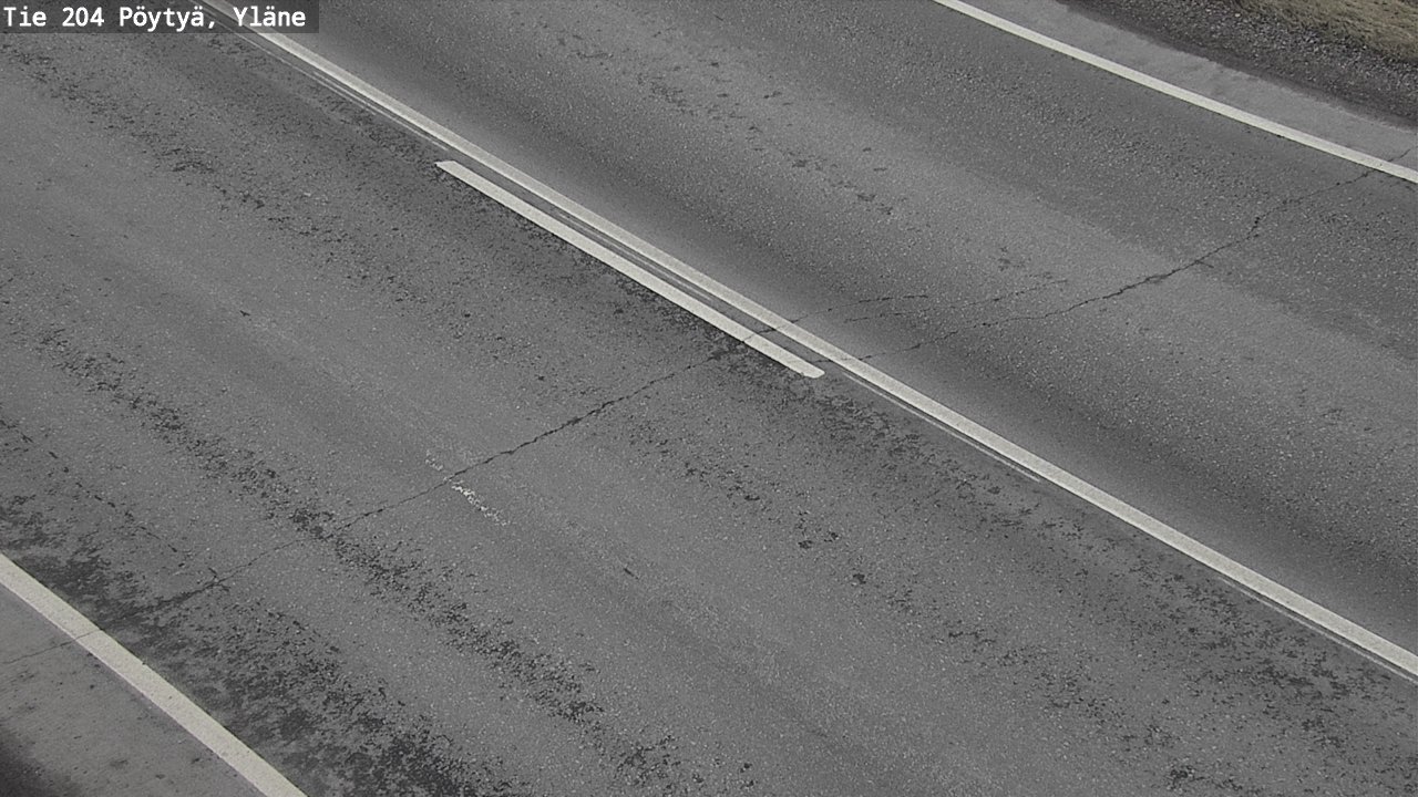 Kelikamerat Kuva Tie 204 Pöytyä, Yläne, Pöytyä, Varsinais-Suomi