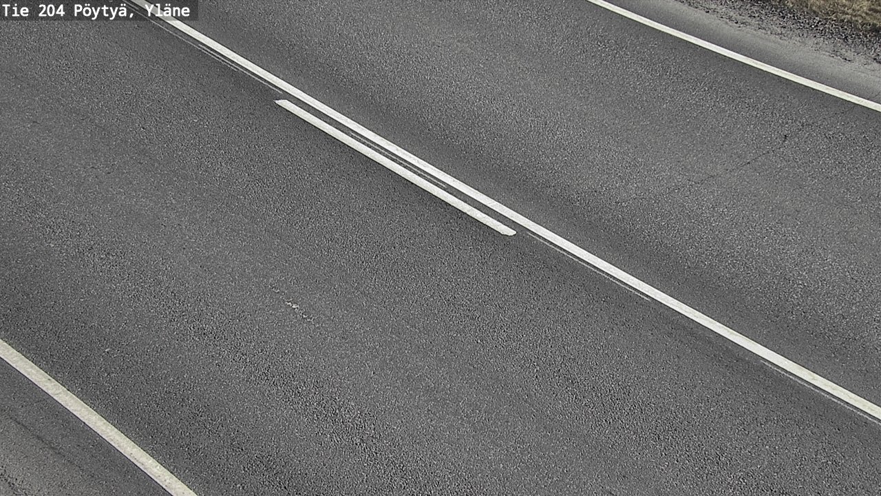 Kelikamerat Kuva Tie 204 Pöytyä, Yläne, Pöytyä, Varsinais-Suomi