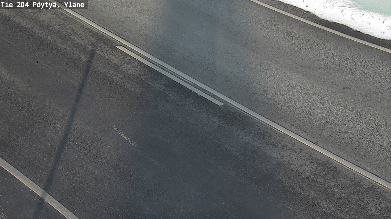 Kelikamerat Kuva Tie 204 Pöytyä, Yläne, Pöytyä, Varsinais-Suomi