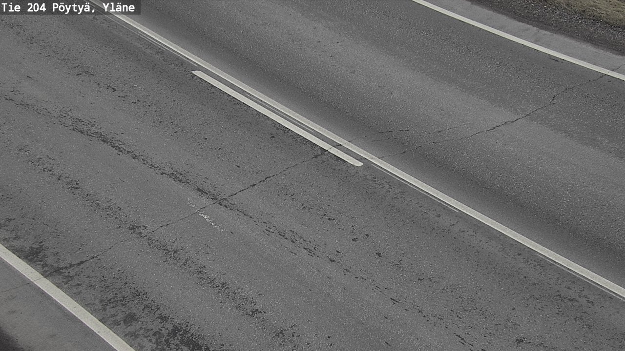 Kelikamerat Kuva Tie 204 Pöytyä, Yläne, Pöytyä, Varsinais-Suomi