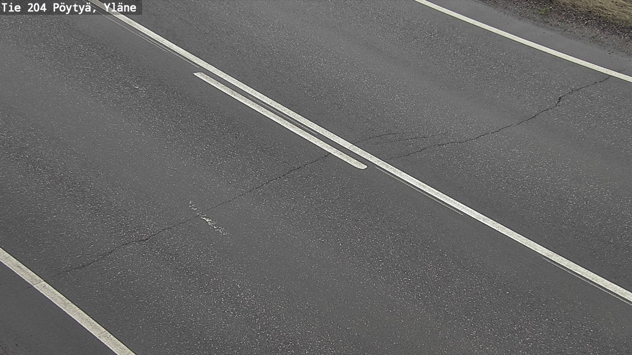 Kelikamerat Kuva Tie 204 Pöytyä, Yläne, Pöytyä, Varsinais-Suomi