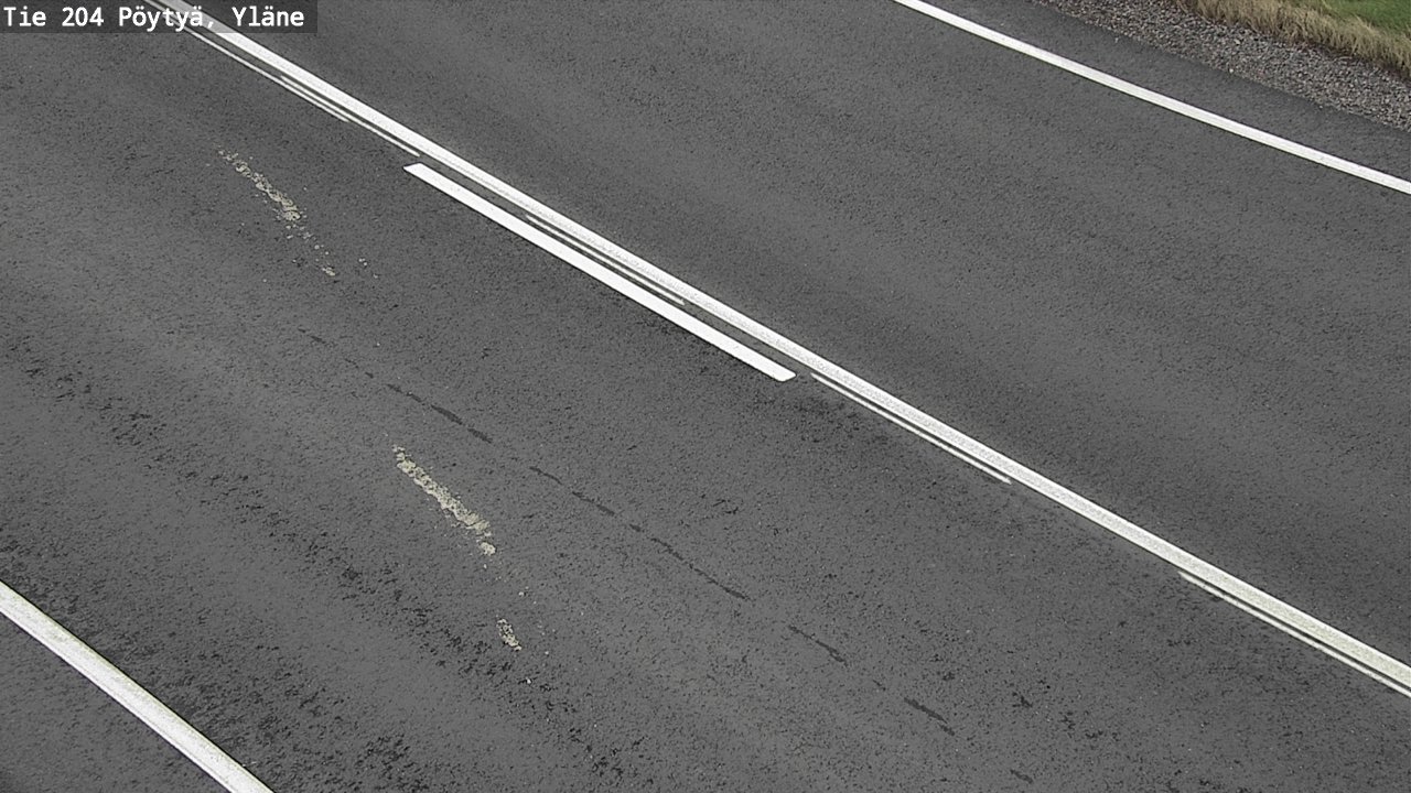 Kelikamerat Kuva Tie 204 Pöytyä, Yläne, Pöytyä, Varsinais-Suomi