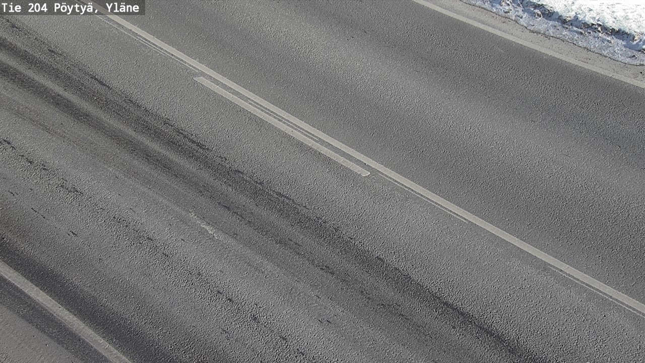 Kelikamerat Kuva Tie 204 Pöytyä, Yläne, Pöytyä, Varsinais-Suomi