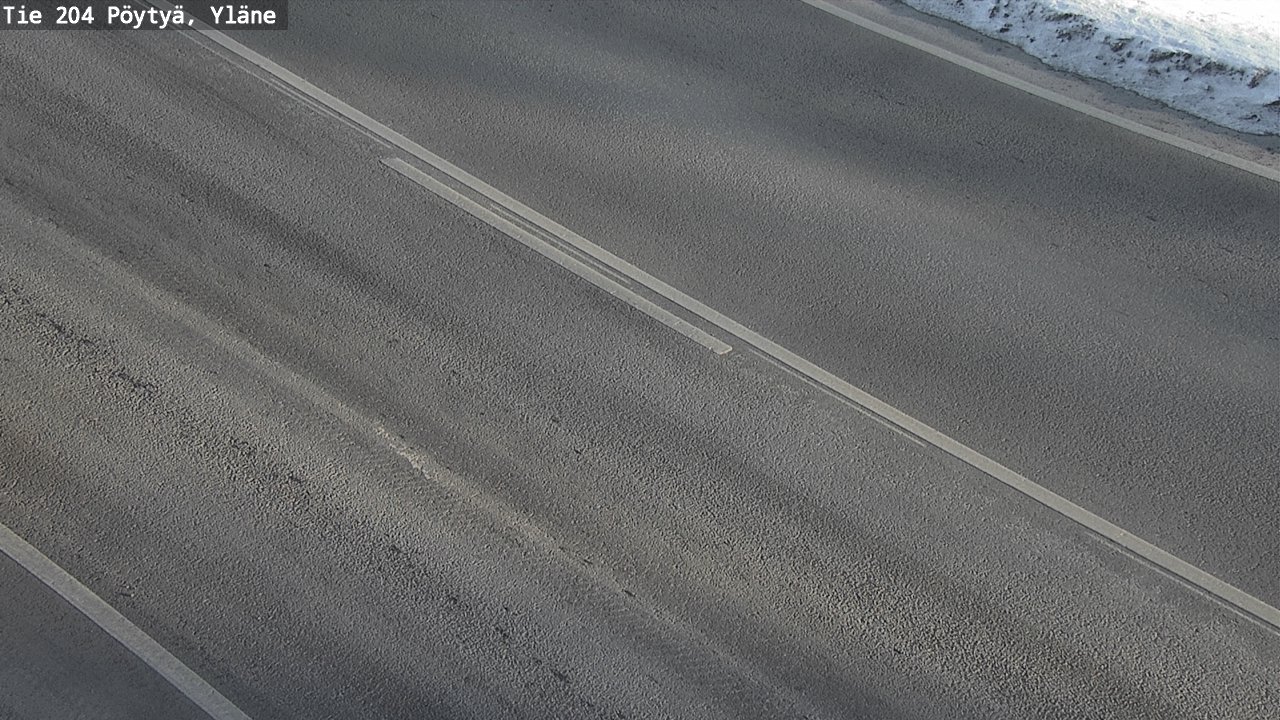 Kelikamerat Kuva Tie 204 Pöytyä, Yläne, Pöytyä, Varsinais-Suomi