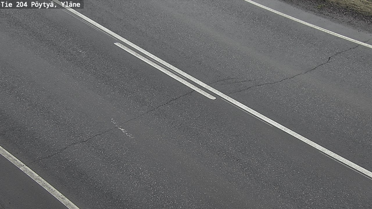 Kelikamerat Kuva Tie 204 Pöytyä, Yläne, Pöytyä, Varsinais-Suomi