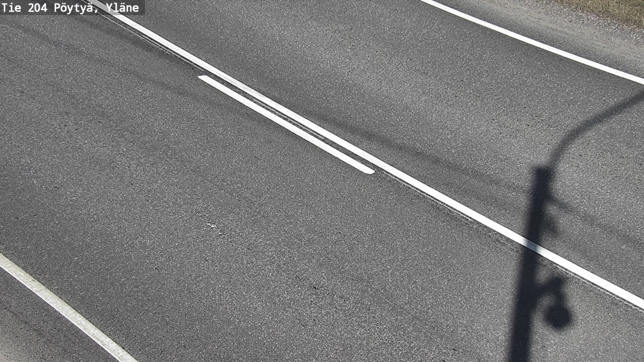 Kelikamerat Kuva Tie 204 Pöytyä, Yläne, Pöytyä, Varsinais-Suomi