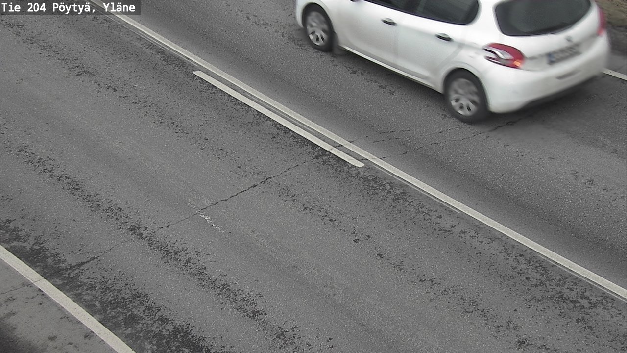 Kelikamerat Kuva Tie 204 Pöytyä, Yläne, Pöytyä, Varsinais-Suomi