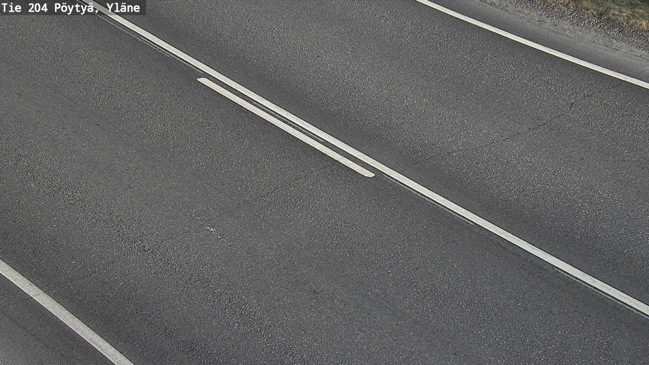 Kelikamerat Kuva Tie 204 Pöytyä, Yläne, Pöytyä, Varsinais-Suomi