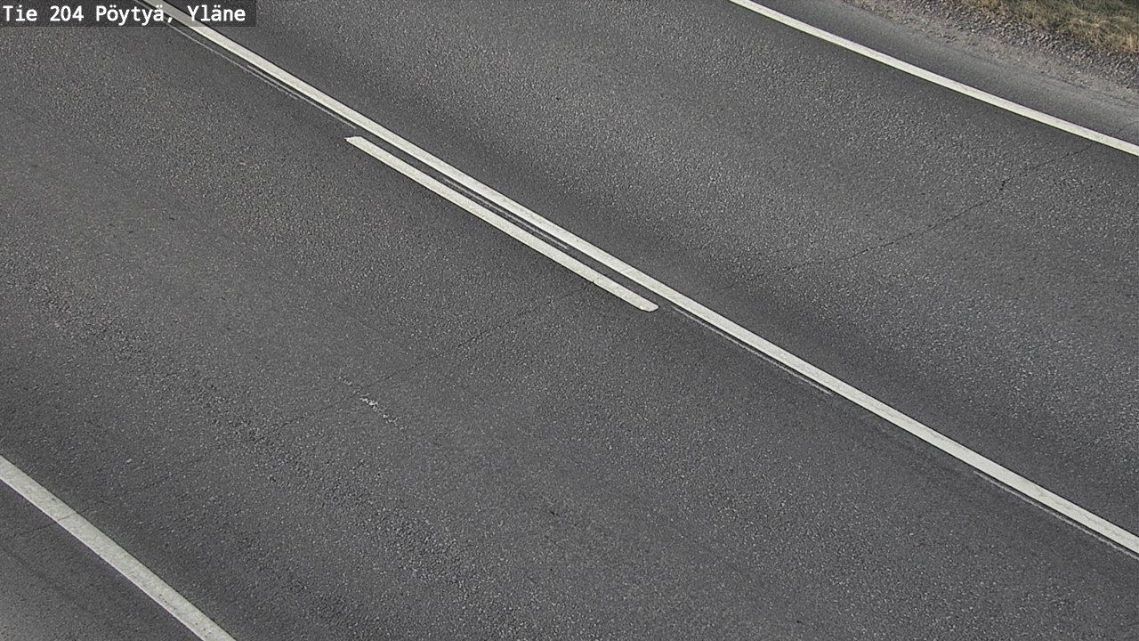 Kelikamerat Kuva Tie 204 Pöytyä, Yläne, Pöytyä, Varsinais-Suomi