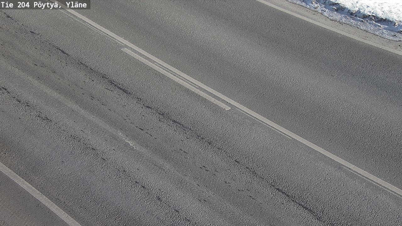 Kelikamerat Kuva Tie 204 Pöytyä, Yläne, Pöytyä, Varsinais-Suomi