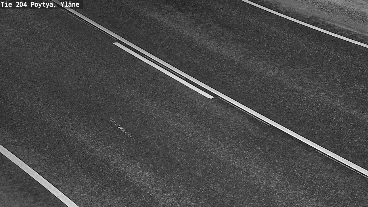 Kelikamerat Kuva Tie 204 Pöytyä, Yläne, Pöytyä, Varsinais-Suomi