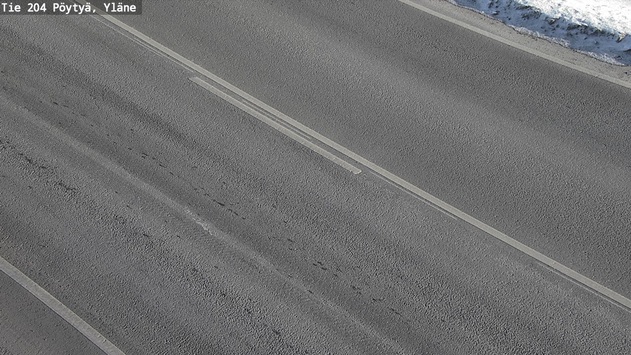 Kelikamerat Kuva Tie 204 Pöytyä, Yläne, Pöytyä, Varsinais-Suomi