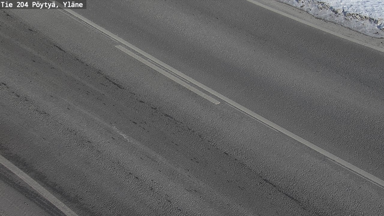 Kelikamerat Kuva Tie 204 Pöytyä, Yläne, Pöytyä, Varsinais-Suomi