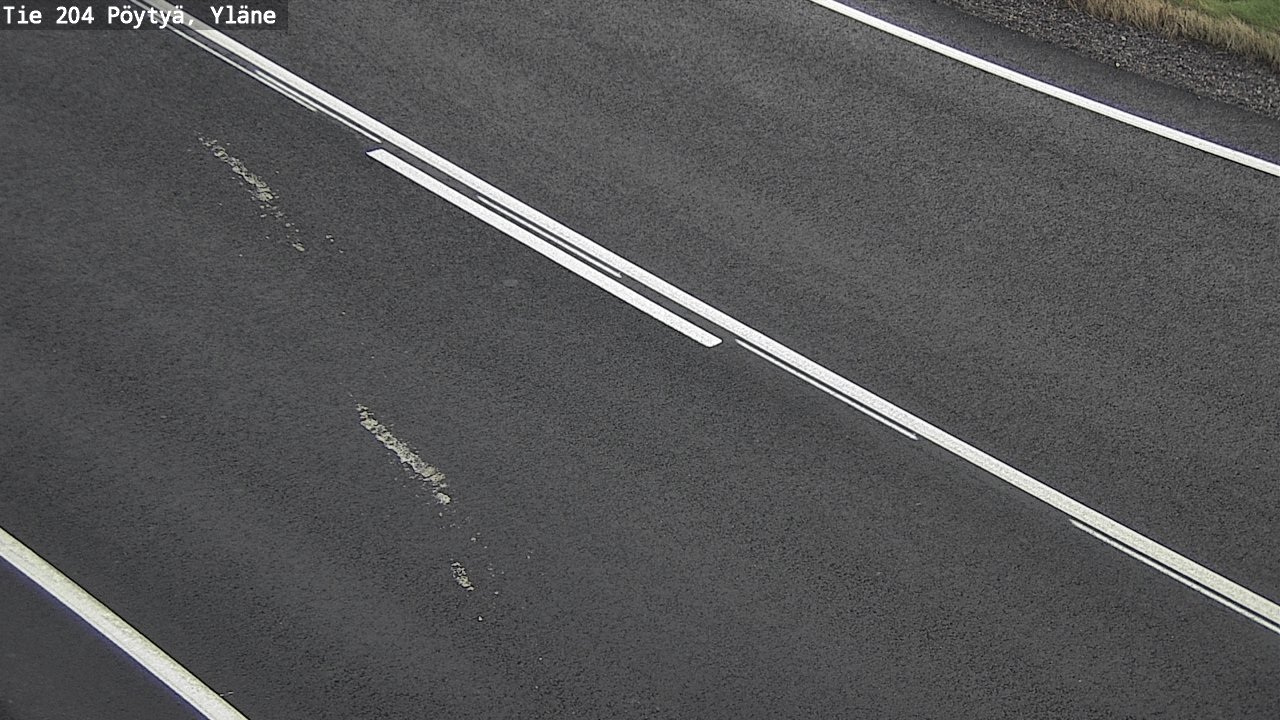 Kelikamerat Kuva Tie 204 Pöytyä, Yläne, Pöytyä, Varsinais-Suomi
