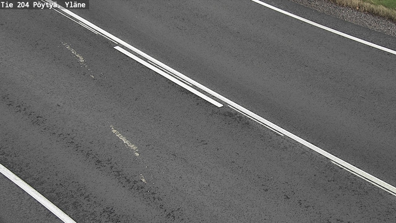 Kelikamerat Kuva Tie 204 Pöytyä, Yläne, Pöytyä, Varsinais-Suomi